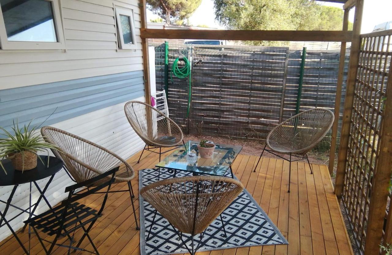 Vacances Mobilhome à Fréjus sur terrain privé Exterior foto